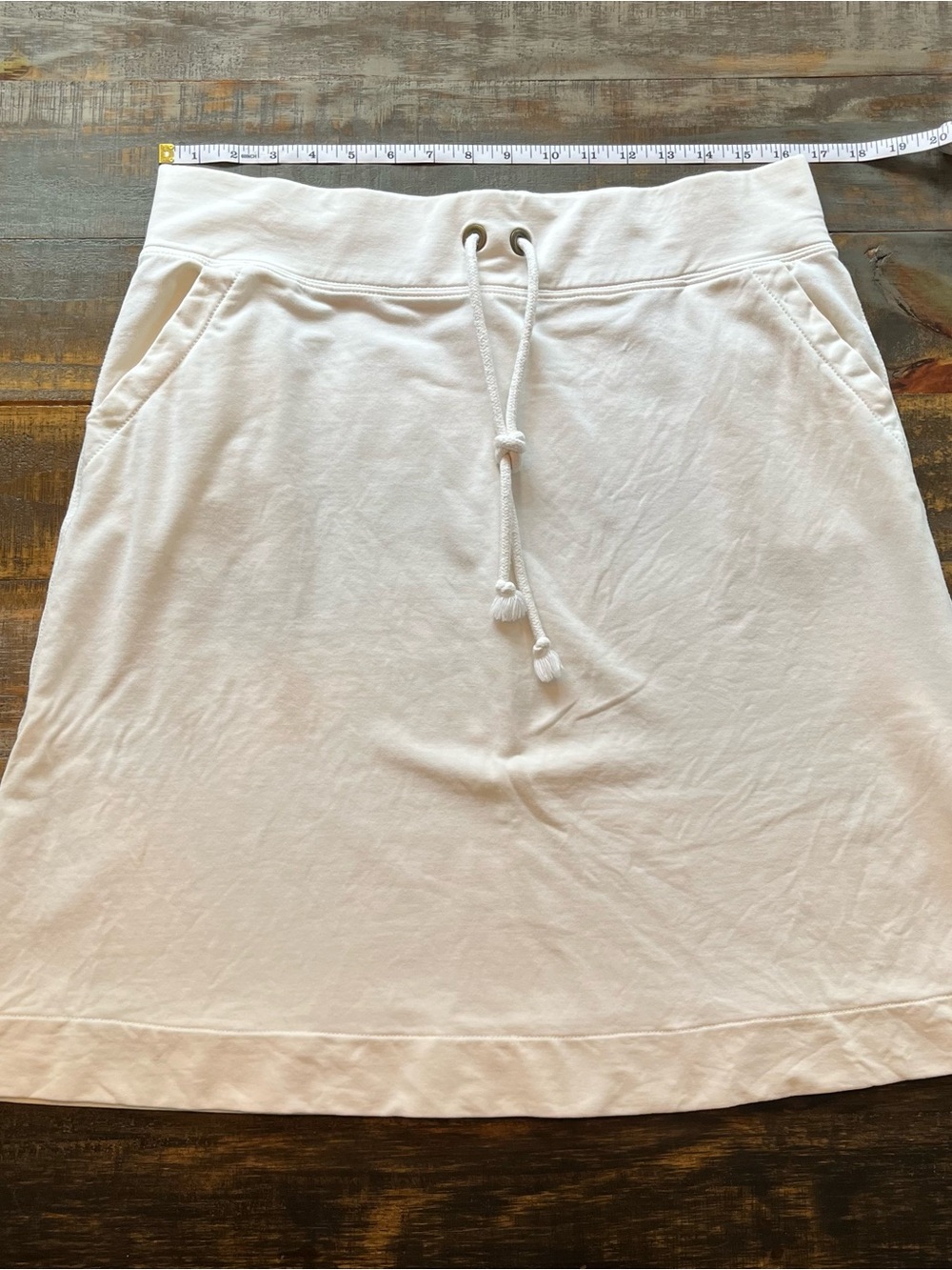J. Crew White Women's Hooded Pullover Sweatshirt - Picture 4 of 5